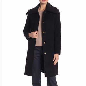Cole Haan wool blend coat